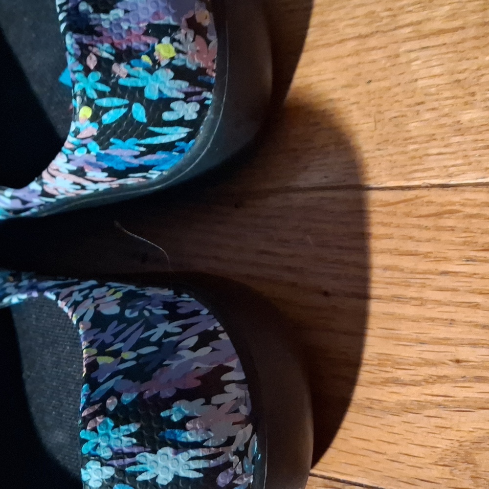 Colorful Floral Women's Mules by Anywear - Picture 6 of 6